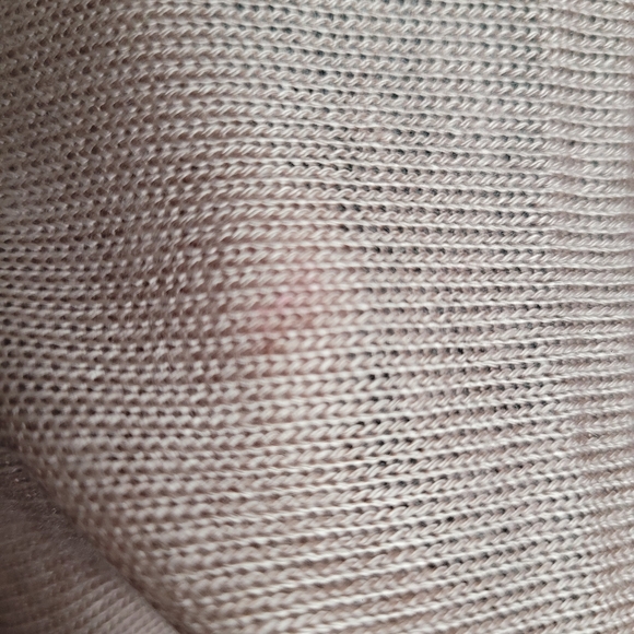 LC Lauren Conrad Blush Kimono Style Cardigan Lace Trimmed - Picture 4 of 5